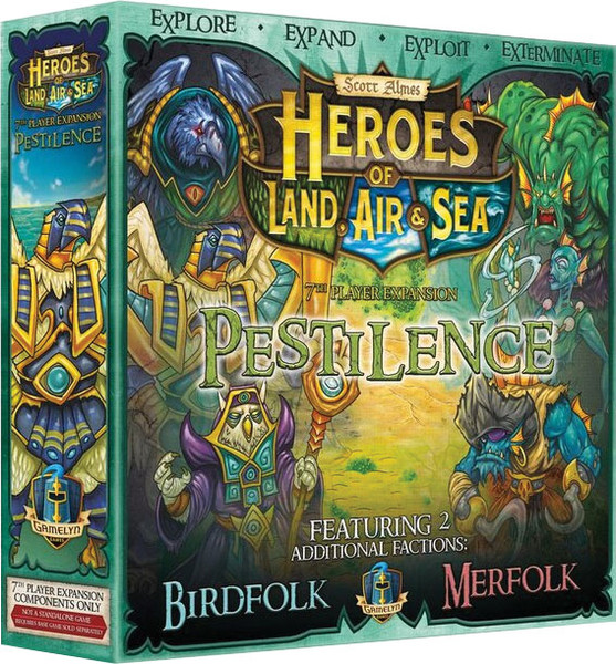 Board Games: Expansions and Upgrades - Heroes of Land, Air & Sea: Pestilence Expansion