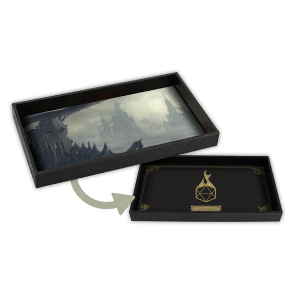Dice and Gaming Accessories Dice Towers and Trays: The Outlands Reversible Dice Tray
