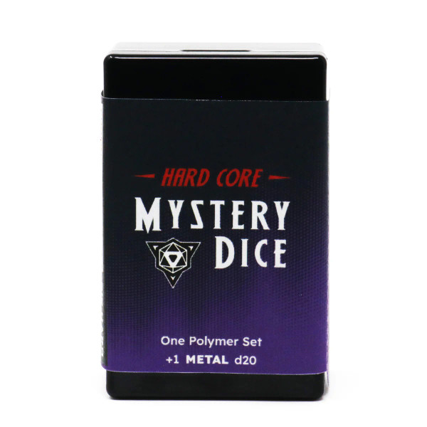 Dice and Gaming Accessories Hard Core Mystery Dice (8)