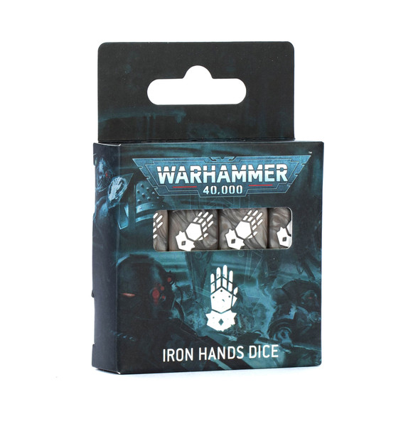 Warhammer 40K: Space Marines - Iron Hands Dice Set (55-65)