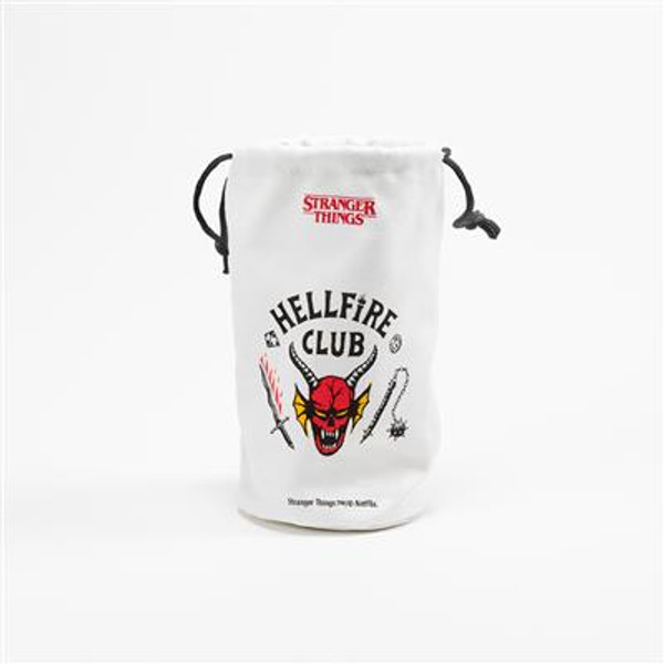 (Preorder) Dice and Gaming Accessories Dice Bags: Stranger Things: Hellfire Club Dice Bag (Preorder) Dice and Gaming Accessories Dice Bags: Stranger Things: Hellfire Club Dice Bag