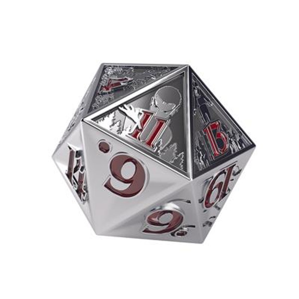 (Preorder) Dice and Gaming Accessories Stranger Things: Hellfire Club Metal D20 (Preorder) Dice and Gaming Accessories Stranger Things: Hellfire Club Metal D20