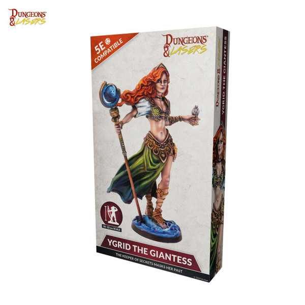RPG Miniatures: Monsters and Enemies - Dungeons & Lasers: Ygrid, The Giantess