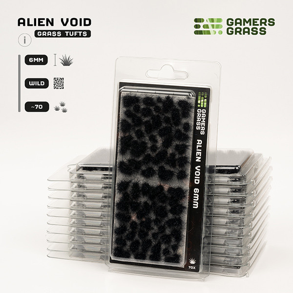 Basing Material and Textures: Gamers Grass Tufts: Alien Void 6mm