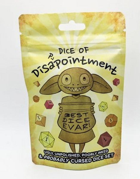 Dice and Gaming Accessories MDG - Dice of Disappointment