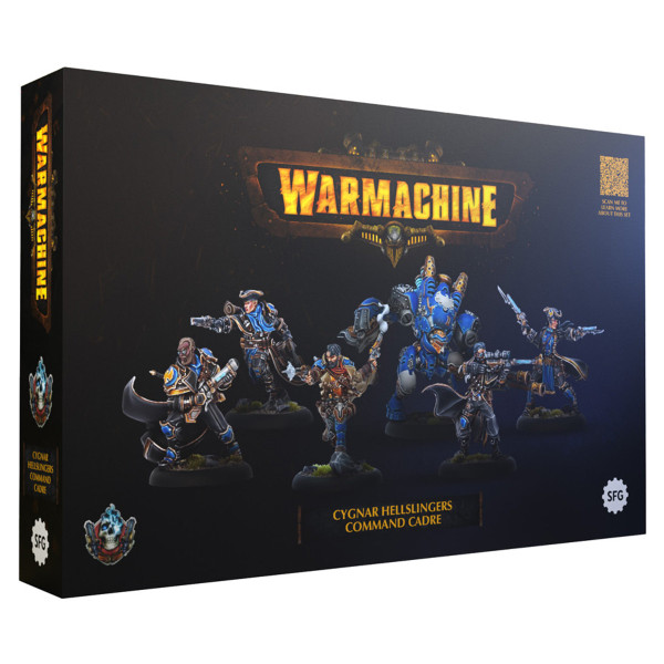 Warmachine: Cygnar - Hellslingers Command Cadre