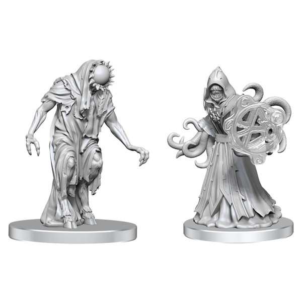 RPG Miniatures: Monsters and Enemies - Pathfinder Battles Unpainted Minis: Aghash & Venedaemon (Pact Daemon)