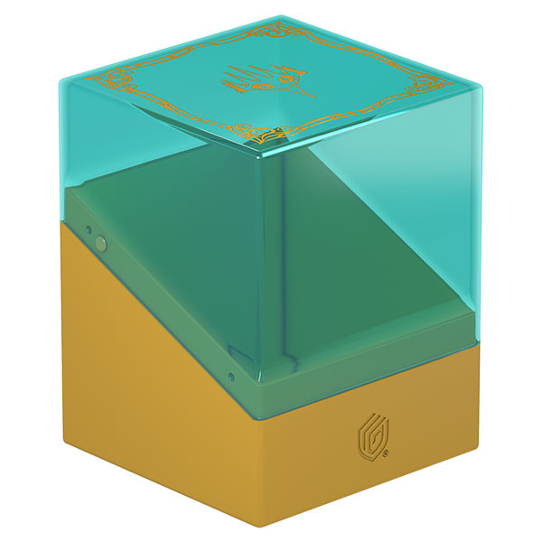 Deck Boxes: Premium Single Dboxes - Boulder 100+ - MTG Lorwyn Eclipsed - Changelings (Blue And Yellow)