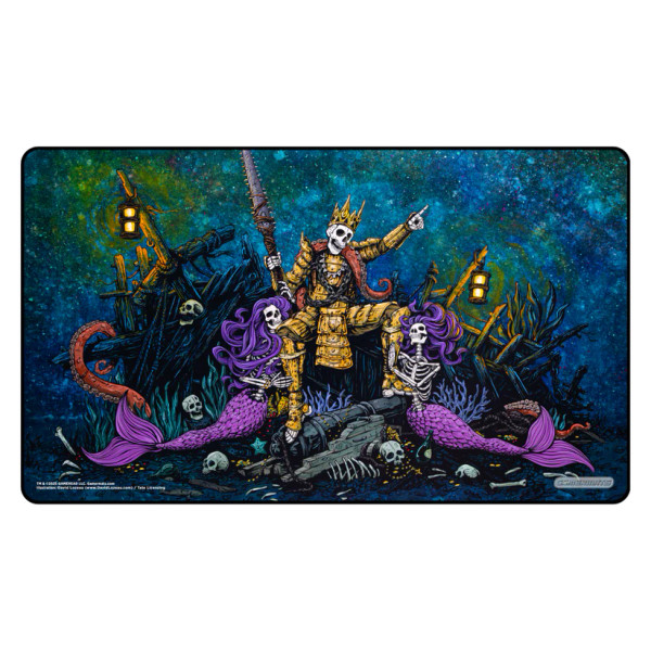 Playmats: Other Printed Playmats - Kingdom of the Cursed - David Lozeau Playmat