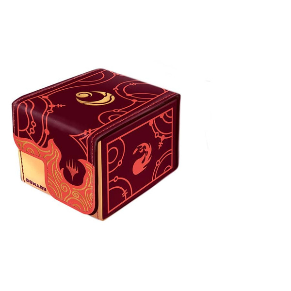 Deck Boxes: MTG Deck Boxes - Cinder Red - ECL Domaru 133+ Deck Box