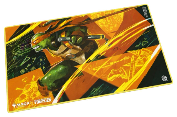 (Preorder) Playmats: MTG Playmats - Michelangelo's Technique - TMNT Playmat