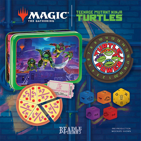 Dice and Gaming Accessories Other Gaming Accessories: MtG: Teenage Mutant Ninja Turtles Token Set