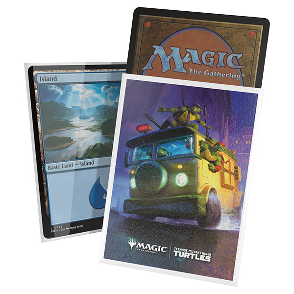 Card Sleeves: MTG Sleeves - Turtle Van - TMNT Sleeves (100)