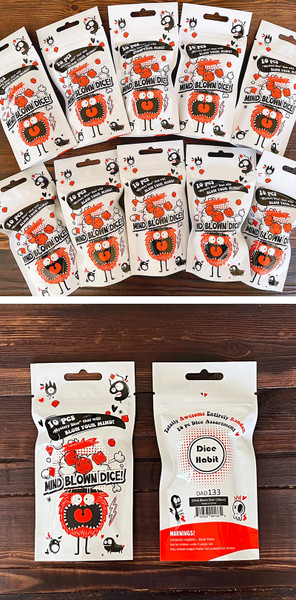 Dice and Gaming Accessories Mind Blown Mystery Dice Pack (10)