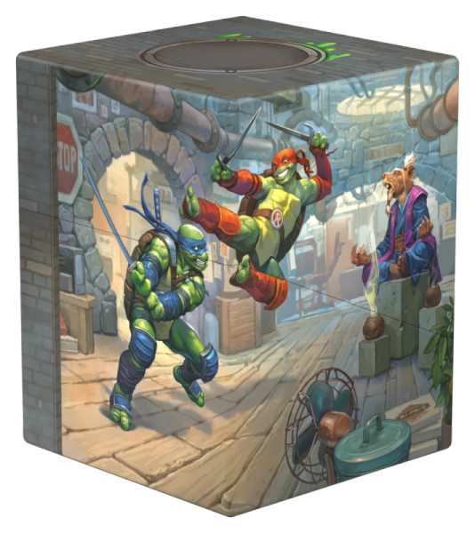 Deck Boxes: Premium Single Dboxes - Turtle Lair - TMNT Boulder 100+ RTE Deck Box