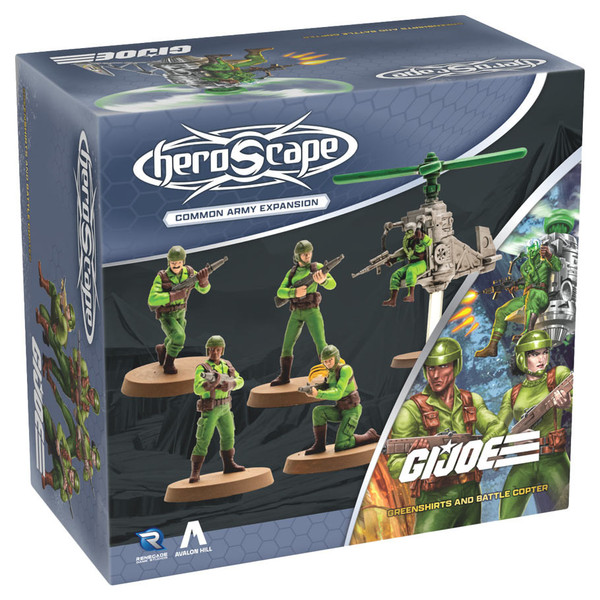 G.I. Joe: Greenshirts and Battle Copter Army Expansion