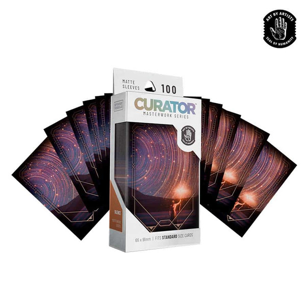 Card Sleeves: Other Printed Sleeves - Curator: (100) Masterwork - Silence