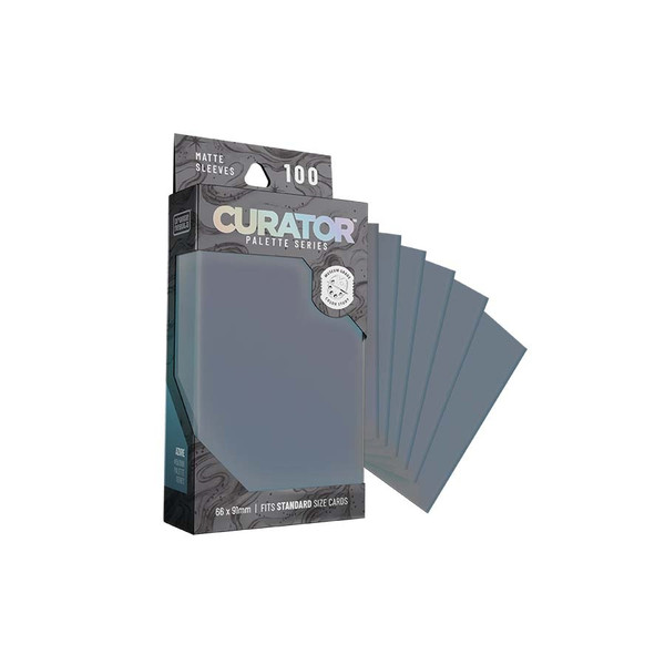Card Sleeves: Other Printed Sleeves - Curator: (100) Palette - Azure
