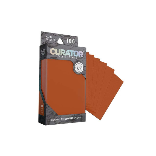 Card Sleeves: Other Printed Sleeves - Curator: (100) Palette - Sienna