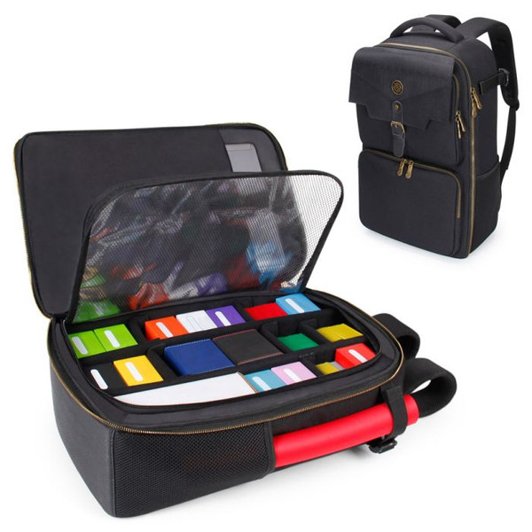 Enhance: Black Card Storage Backpack