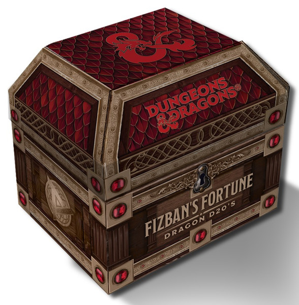 Dice and Gaming Accessories D&D Fizban's Fortune Dragon D20 -  Mystery Misfit Blind Box