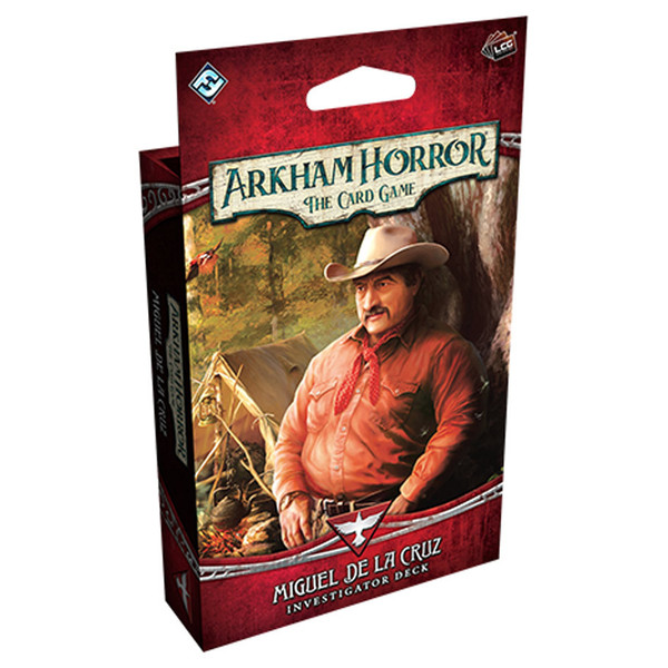 (Preorder) Card Games: Arkham Horror - AH LCG: Miguel de la Cruz Investigator Deck