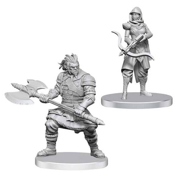 RPG Miniatures: Townsfolk and Animals - Nolzur's Marvelous Unpainted Minis: Assassin & Berserker