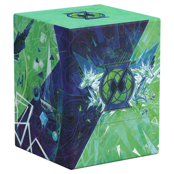 (Preorder) Deck Boxes: MTG Deck Boxes - Quandrix - SOS Boulder 100+ RTE Deck Box