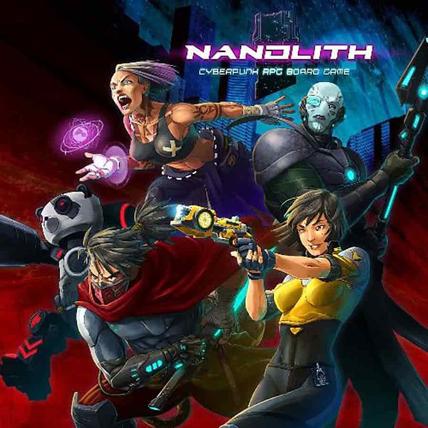 Board Games: Nanolith: Cyberpunk RPG Board Game