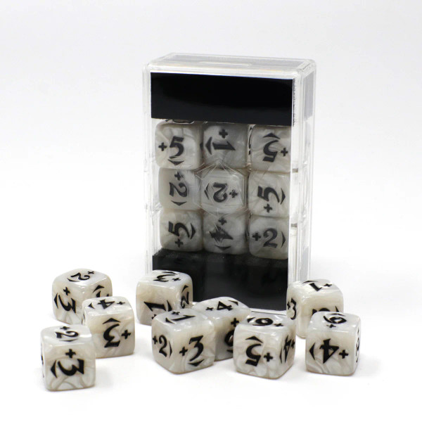 Dice and Gaming Accessories Other Gaming Accessories: MtG Spindown D6 Counters: Variety Power Pack - Black