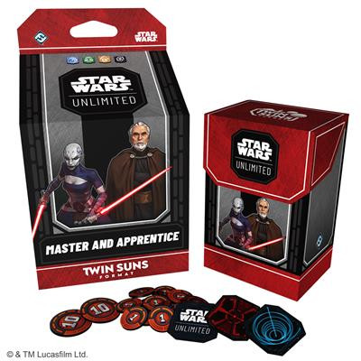 (Preorder) SWU: Twin Suns Deck: Master and Apprentice (Count Dooku and Asajj Ventress)