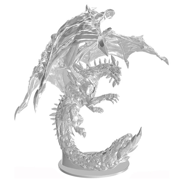 RPG Miniatures: Monsters and Enemies - Nolzur's Marvelous Unpainted Minis: Adult Amethyst Dragon