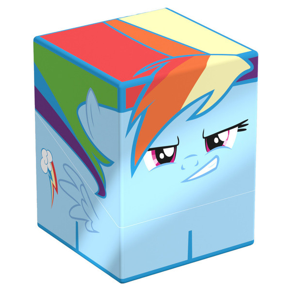 Deck Boxes: Premium Single Dboxes - Rainbow Dash - MLP Squaroes Deck Box