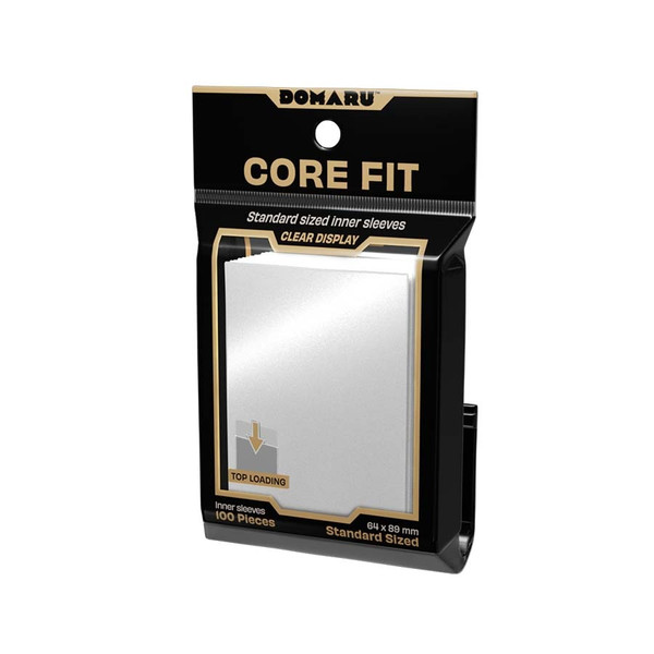 Card Sleeves: Domaru Core Fit (Inner Sleeves): Standard Size (100)