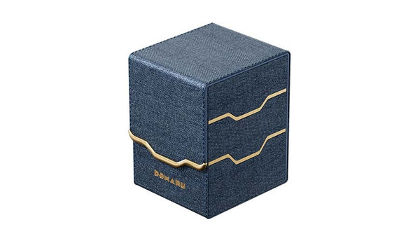 Deck Boxes: MTG Deck Boxes - Lazulite - Domaru: Armory Vertex 100+ Top-load- Deck Box