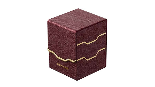 Deck Boxes: MTG Deck Boxes - Carnelian - Domaru: Armory Vertex 100+ Top-load- Deck Box