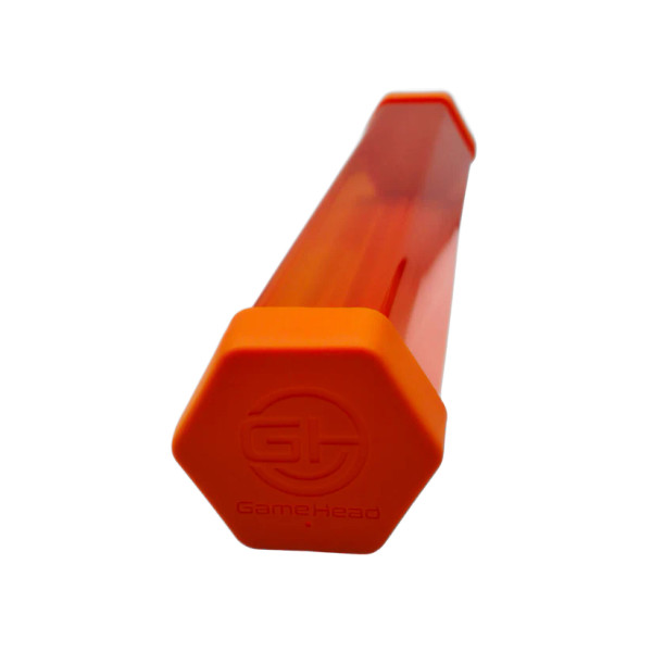 Playmats: Playmat Tubes - Hex Tube Mythic Orange