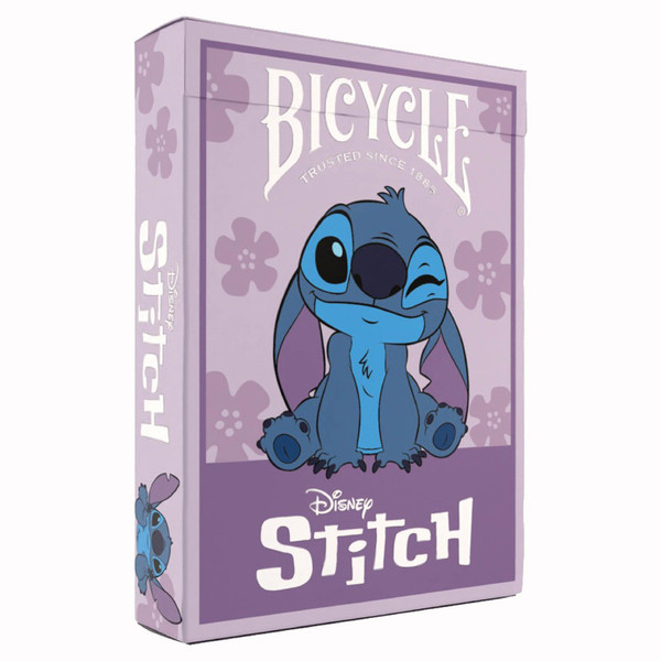 Card Games: Bicycle Playing Cards: Disney Stitch (Purple)