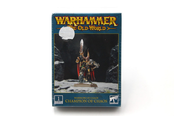 (Secondhand) Warhammer: Age of Sigmar: Grand Alliance: Chaos - Used Warhmmer Old World Warriors of Chaos: Champion of Chaos (Sealed)