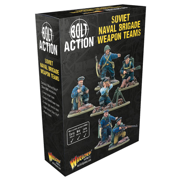 Bolt Action: Soviet - Soviet Naval Brigade Weapon Teams