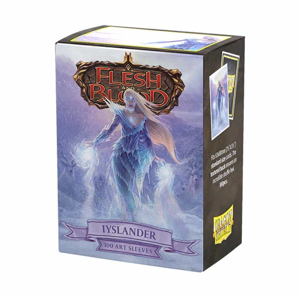 Card Sleeves: Other Printed Sleeves - Dragon Shield: (100) Matte Art - Flesh and Blood - Iyslander