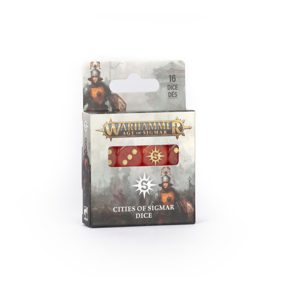 Warhammer: Age of Sigmar: Grand Alliance: Order - Cities of Sigmar Cities of Sigmar Dice Set (4th Ed) (86-03)