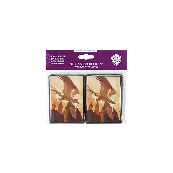 Card Sleeves: Other Printed Sleeves - Divine Protection - Year of the Dragon Collection Sleeves (100)