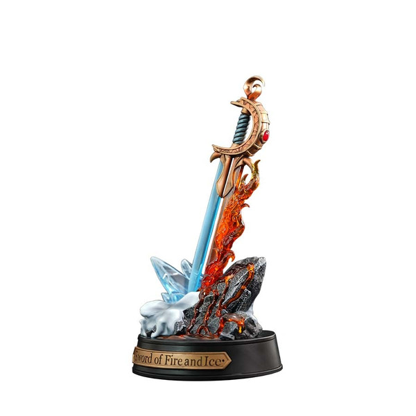 Sword of Fire and Ice Statue