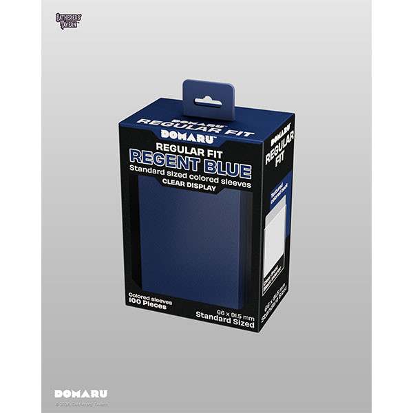 Card Sleeves: Solid Color Sleeves - Domaru: Regent Blue Sleeves (100)