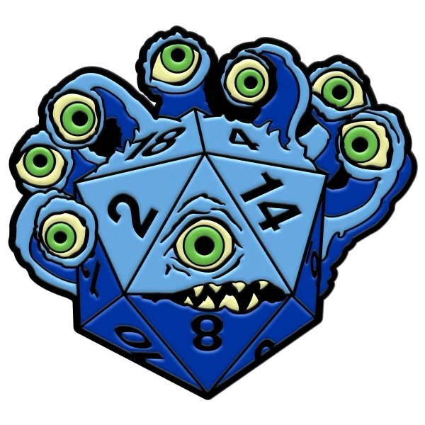 Pins: Blue Eye Tyrant Enamel Pin
