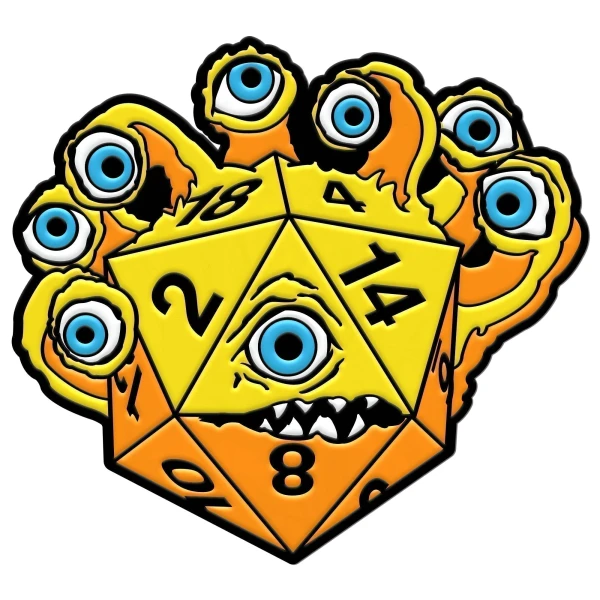 Pins: Yellow Eye Tyrant Enamel Pin