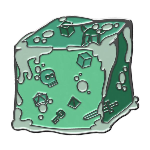 Pins: Green Ooze Of Doom Enamel Pin