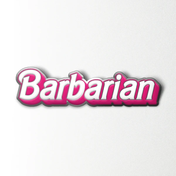 Pins: Barbarian Enamel Pin