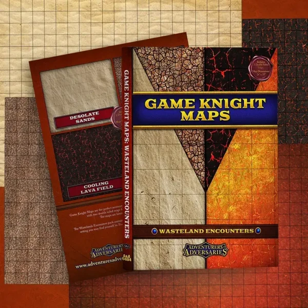 Dice and Gaming Accessories Other Gaming Accessories: Wasteland Encounters - Map Pack (4)